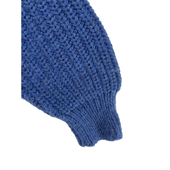 Vintage Carbery Ireland 100% Pure New Wool Sweater Navy Pullover Knit‎ - Picture 12 of 15